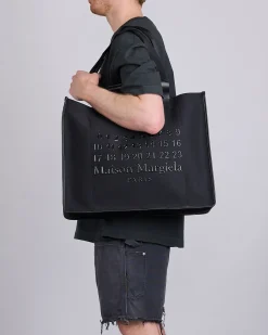 Clearance Maison Margiela Cabas Shopping Bag Large Black Black