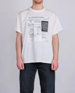 Hot MM6 Maison Margiela Maison Margiela MM6 1997 T-Shirt Off White