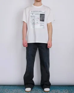 Hot MM6 Maison Margiela Maison Margiela MM6 1997 T-Shirt Off White