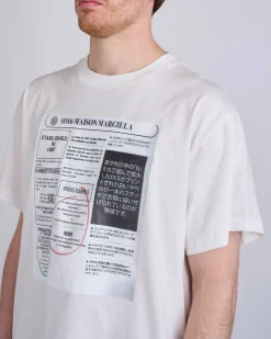 Hot MM6 Maison Margiela Maison Margiela MM6 1997 T-Shirt Off White