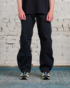 New MM6 Maison Margiela Maison Margiela MM6 Cotton Gabardine Zip Pant Black