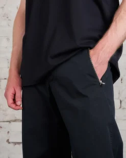 New MM6 Maison Margiela Maison Margiela MM6 Cotton Gabardine Zip Pant Black