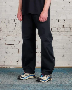 New MM6 Maison Margiela Maison Margiela MM6 Cotton Gabardine Zip Pant Black