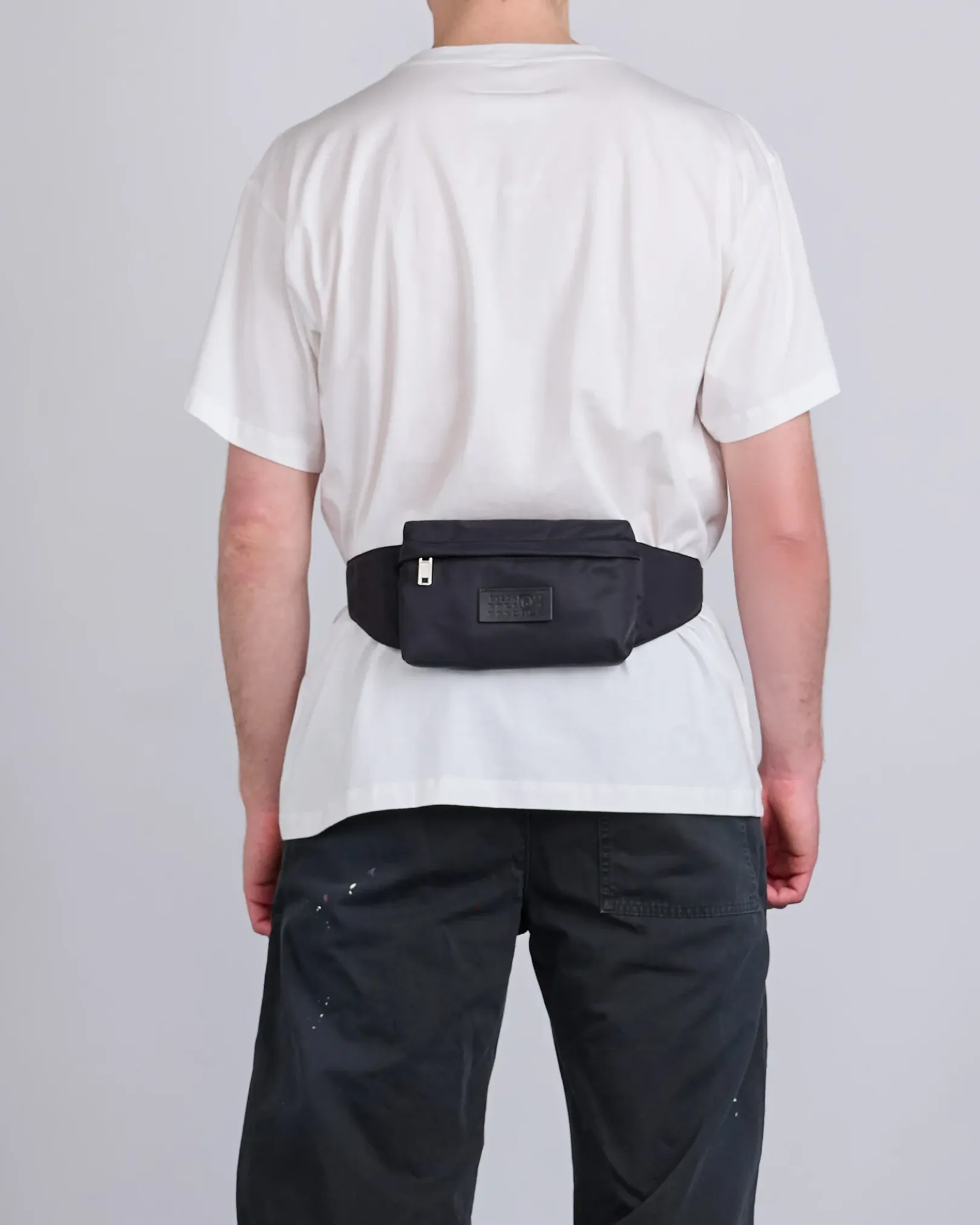 Sale MM6 Maison Margiela Maison Margiela MM6 Nylon Pockets Belt Bag Black