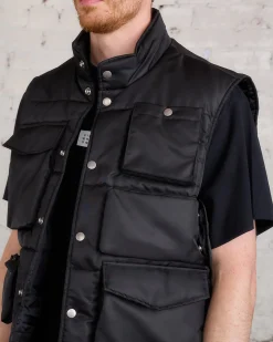 Sale MM6 Maison Margiela Maison Margiela MM6 Padded Cargo Vest Black