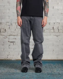 Discount MM6 Maison Margiela Maison Margiela MM6 Side Zip Denim Jean Black