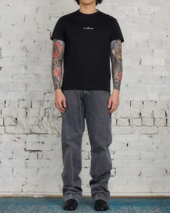 Discount MM6 Maison Margiela Maison Margiela MM6 Side Zip Denim Jean Black