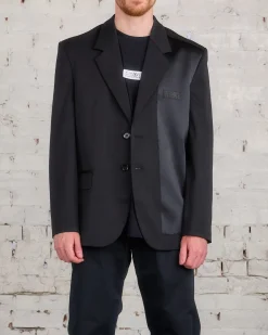 Online MM6 Maison Margiela Maison Margiela MM6 Tailoring Logo Blazer Black