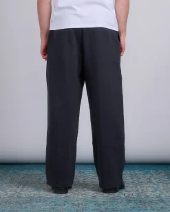 Clearance MM6 Maison Margiela Maison Margiela MM6 Tape Logo Relaxed Sweatpant Black