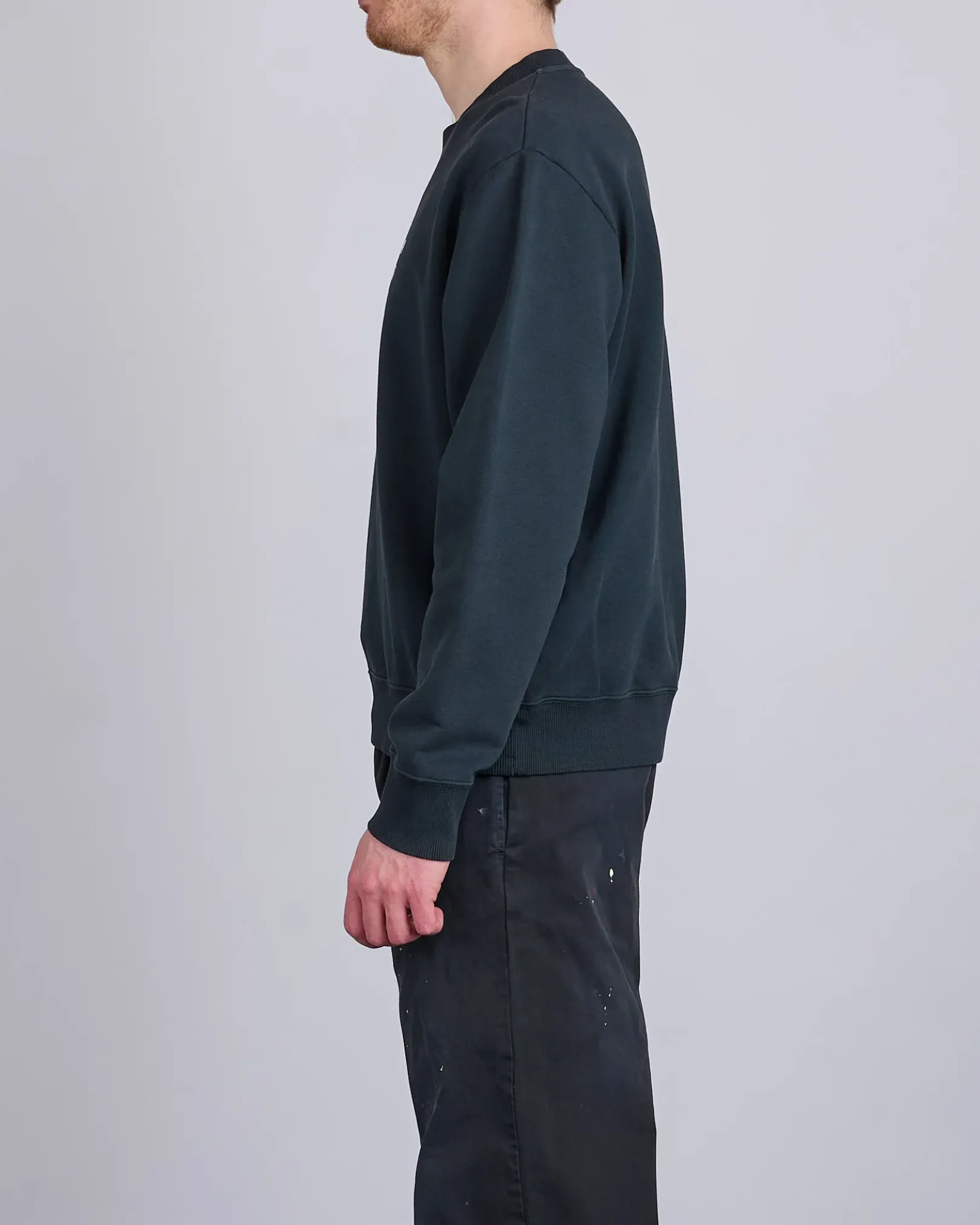 Sale MM6 Maison Margiela Maison Margiela MM6 Unbrushed Numbers Show Crewneck Black