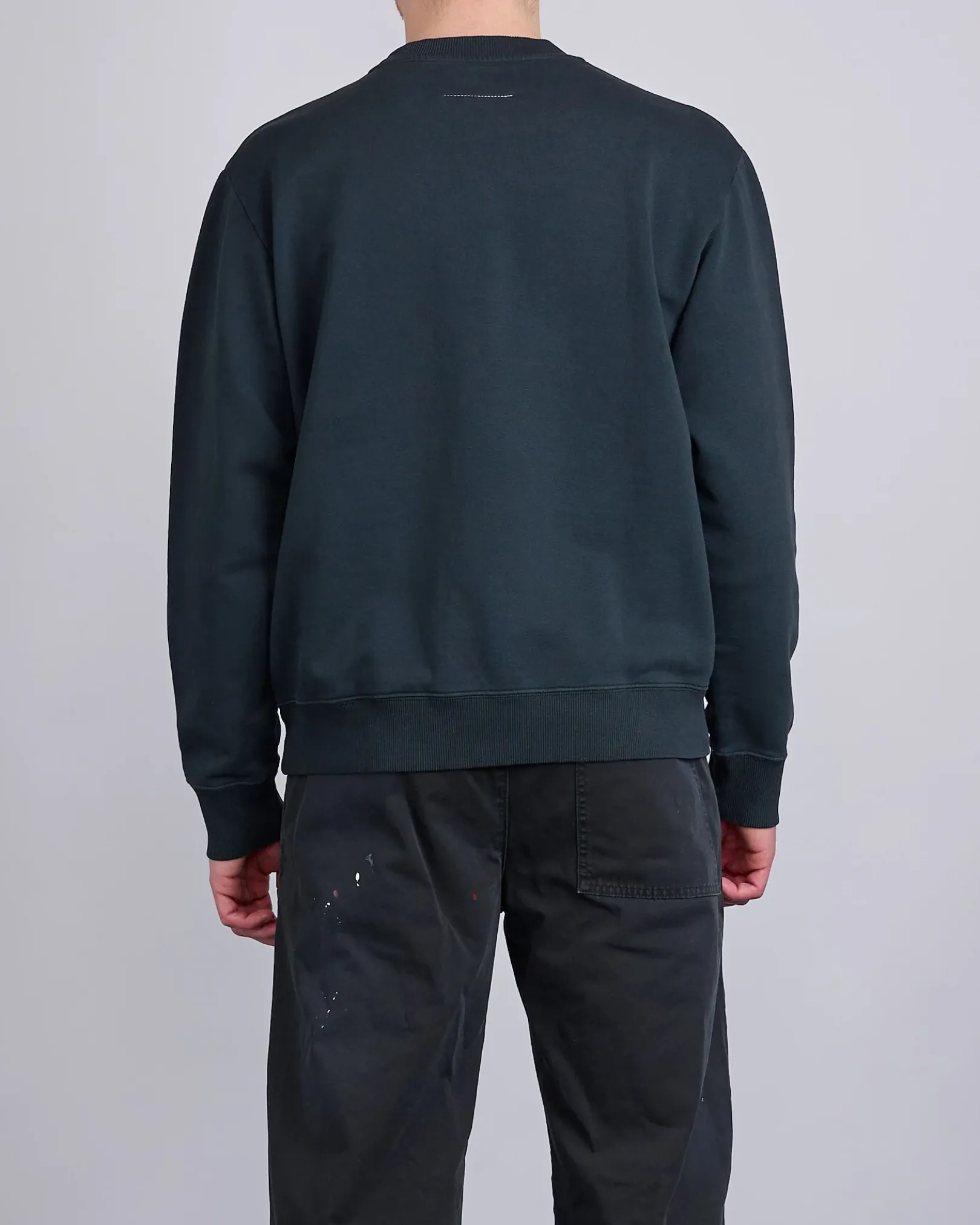 Sale MM6 Maison Margiela Maison Margiela MM6 Unbrushed Numbers Show Crewneck Black