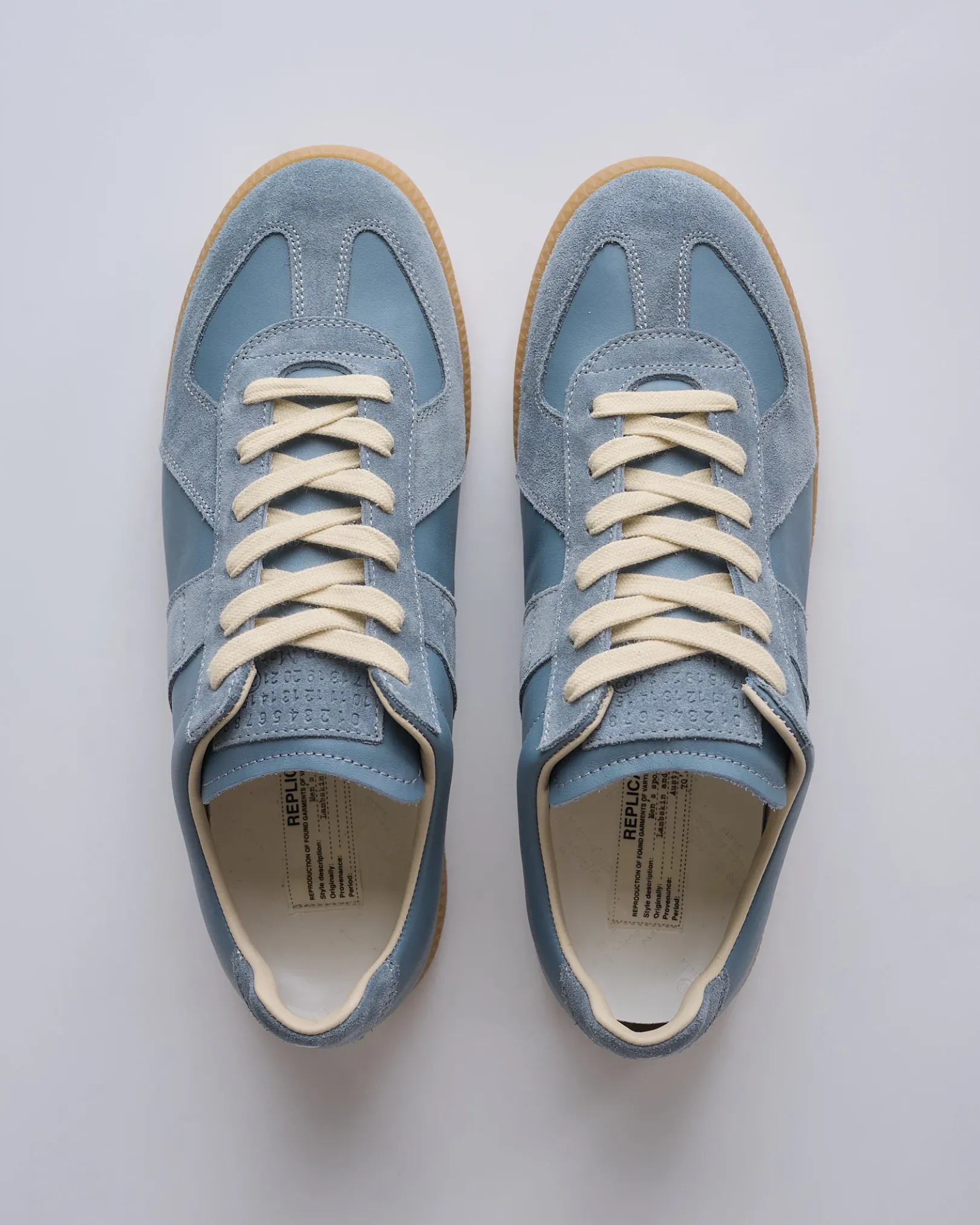 Best Maison Margiela Replica Leather Sneaker Cloud