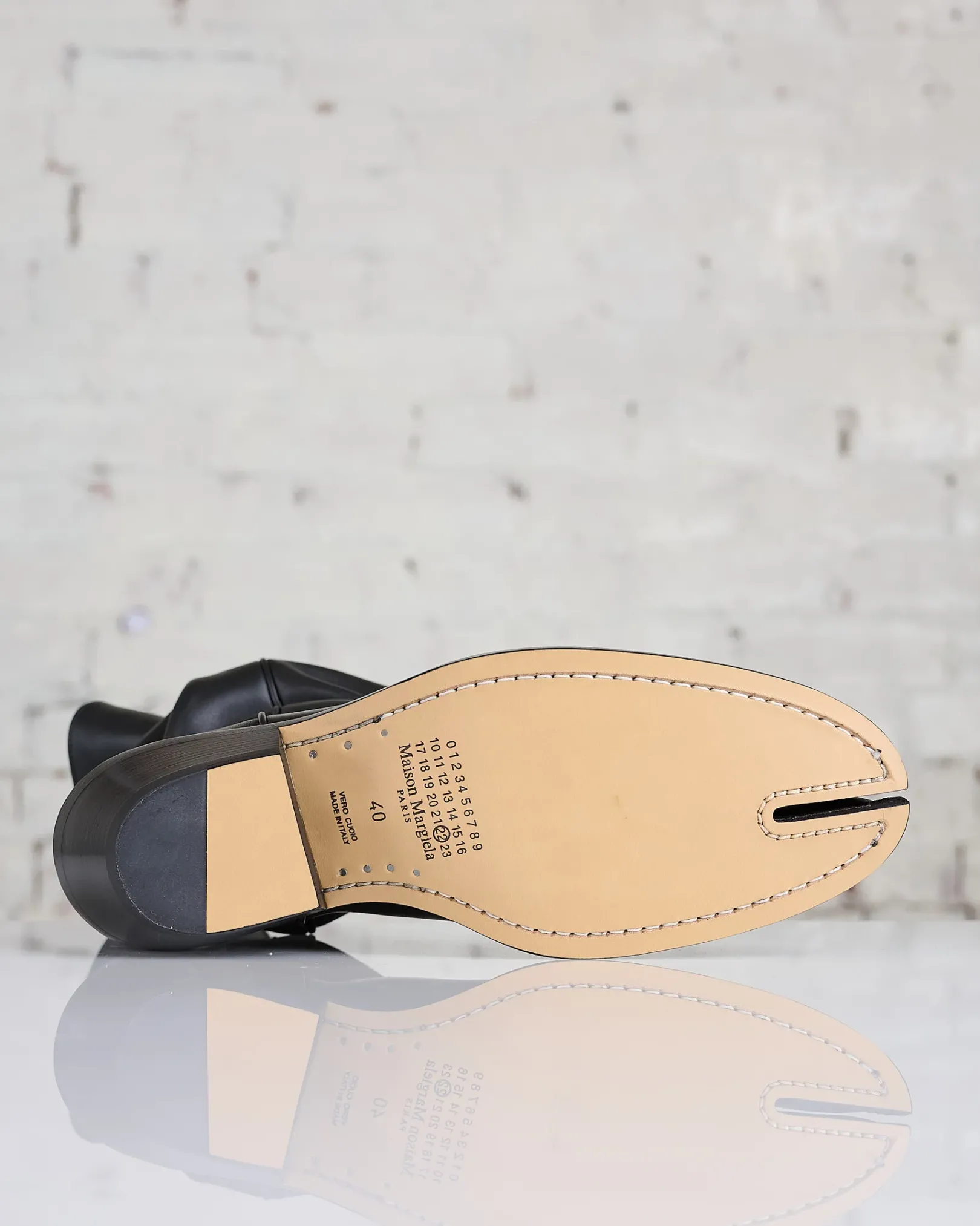 Fashion Maison Margiela Tabi Western Boot Black