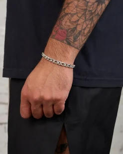 Clearance Maple Double Link Bracelet Silver 925