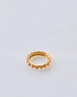 Clearance MAPLE Laugh Now Cry Later Ring 14K Gold Plated