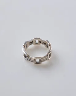 Fashion Maple Lui Link Ring Silver 925