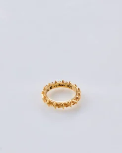 Discount MAPLE Star Band Ring 14k Gold Plated