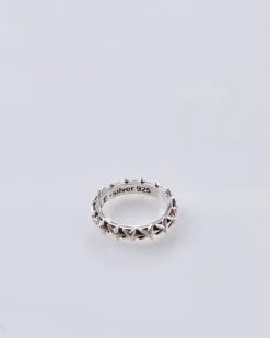 Fashion MAPLE Star Band Ring Silver 925