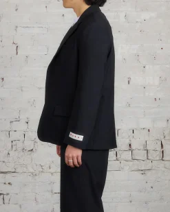 Clearance Marni Light Wool Blend Blazer Black