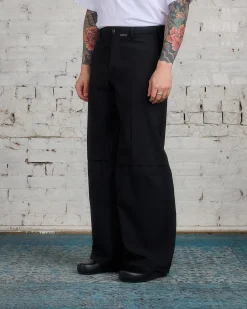 Best Marni Light Wool Blend Straight Fit Pant Black