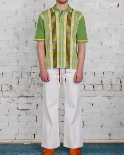 Hot Marni Runway Polo Neck Knit Shirt India Yellow