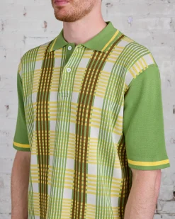 Hot Marni Runway Polo Neck Knit Shirt India Yellow