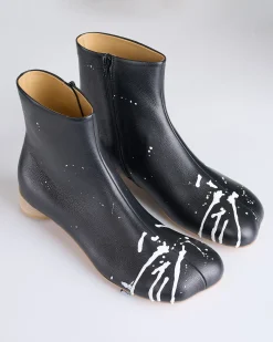 New MM6 Maison Margiela Ankle Boot Black/Bright White
