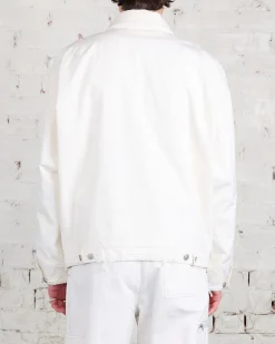 Clearance MM6 Maison Margiela Canvas Sports Jacket Off White