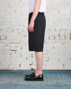 Best MM6 Maison Margiela Poly Wool Short Black