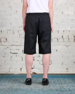 Best MM6 Maison Margiela Poly Wool Short Black