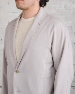 New nanamica Alphadry Club Jacket Pale Grey