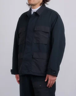 Outlet nanamica Alphadry Utility Cargo Jacket Black