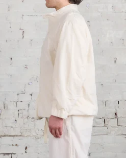 Outlet nanamica Band Collar Jacket Ecru