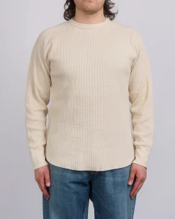 New nanamica Crewneck Thermal Sweatshirt Natural