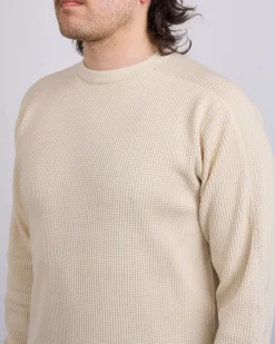 New nanamica Crewneck Thermal Sweatshirt Natural
