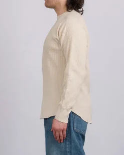 New nanamica Crewneck Thermal Sweatshirt Natural