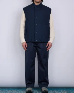 Discount nanamica Double Pleat Hybrid Chino Pant Navy