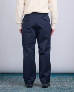 Discount nanamica Double Pleat Hybrid Chino Pant Navy