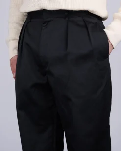 Outlet nanamica Double Pleat Hybrid Chino Pant Black