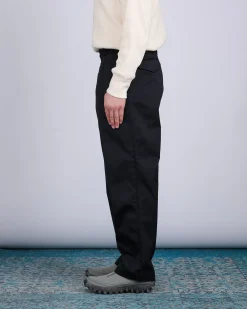 Outlet nanamica Double Pleat Hybrid Chino Pant Black