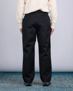 Outlet nanamica Double Pleat Hybrid Chino Pant Black