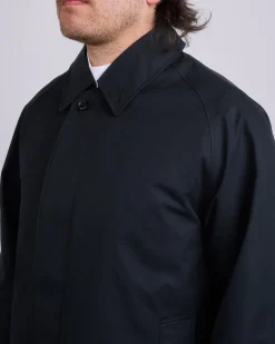 Fashion nanamica 2L Gore-Tex Balmacaan Coat Black