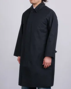 Fashion nanamica 2L Gore-Tex Balmacaan Coat Black