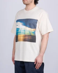 New nanamica OOAL Photo Print T-Shirt Ecru
