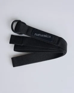 Outlet nanamica Webbing Tape D-Ring Tech Belt Black