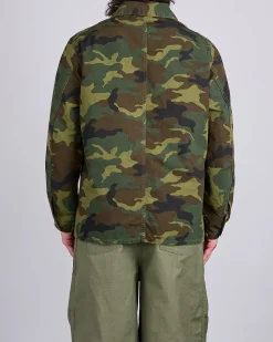 Fashion Needles D.N. Coverall Jacket Cotton Ripstop Woodland Camo