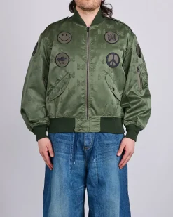 Hot Needles L2-B Jacket Papillon Jacquard Sateen Olive