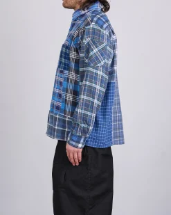 Best Needles Rebuild Flannel Straight Hem Button Shirt Assorted