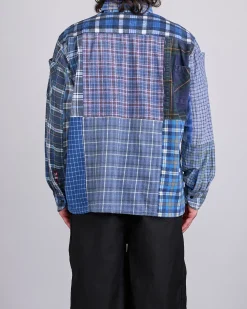 Best Needles Rebuild Flannel Straight Hem Button Shirt Assorted