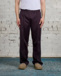 Clearance Needles Track Pant Poly Smooth Dark Purple